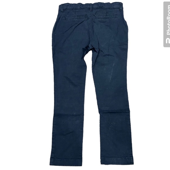 Old Navy skinny navy blue school uniform pants size 12 - Picture 2 of 7